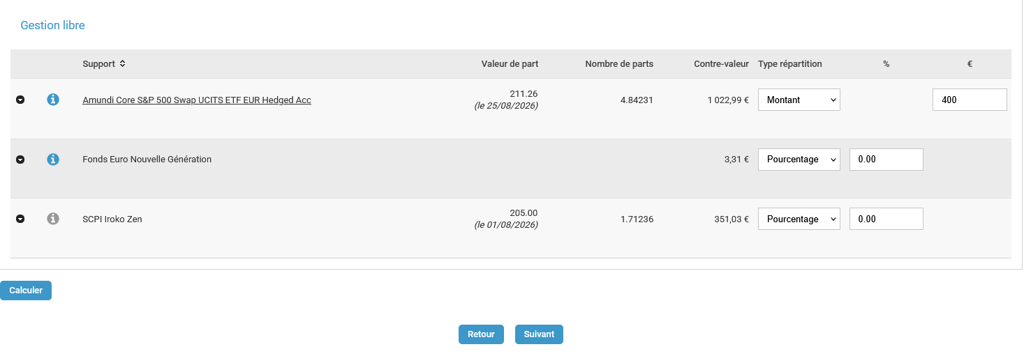 choisir le support à désinvestir scpi